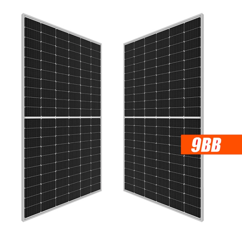 شاشات صناعية بنصف خلايا بقدرة 420 واط وبقوة 430 واط وبقوة 9bb Solar أحادية اللون لوحات الوحدة الشمسية