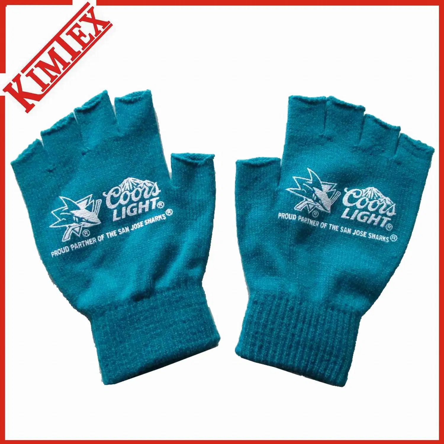 100% Acrylic Customs Magic Knitted Fingerless Glove