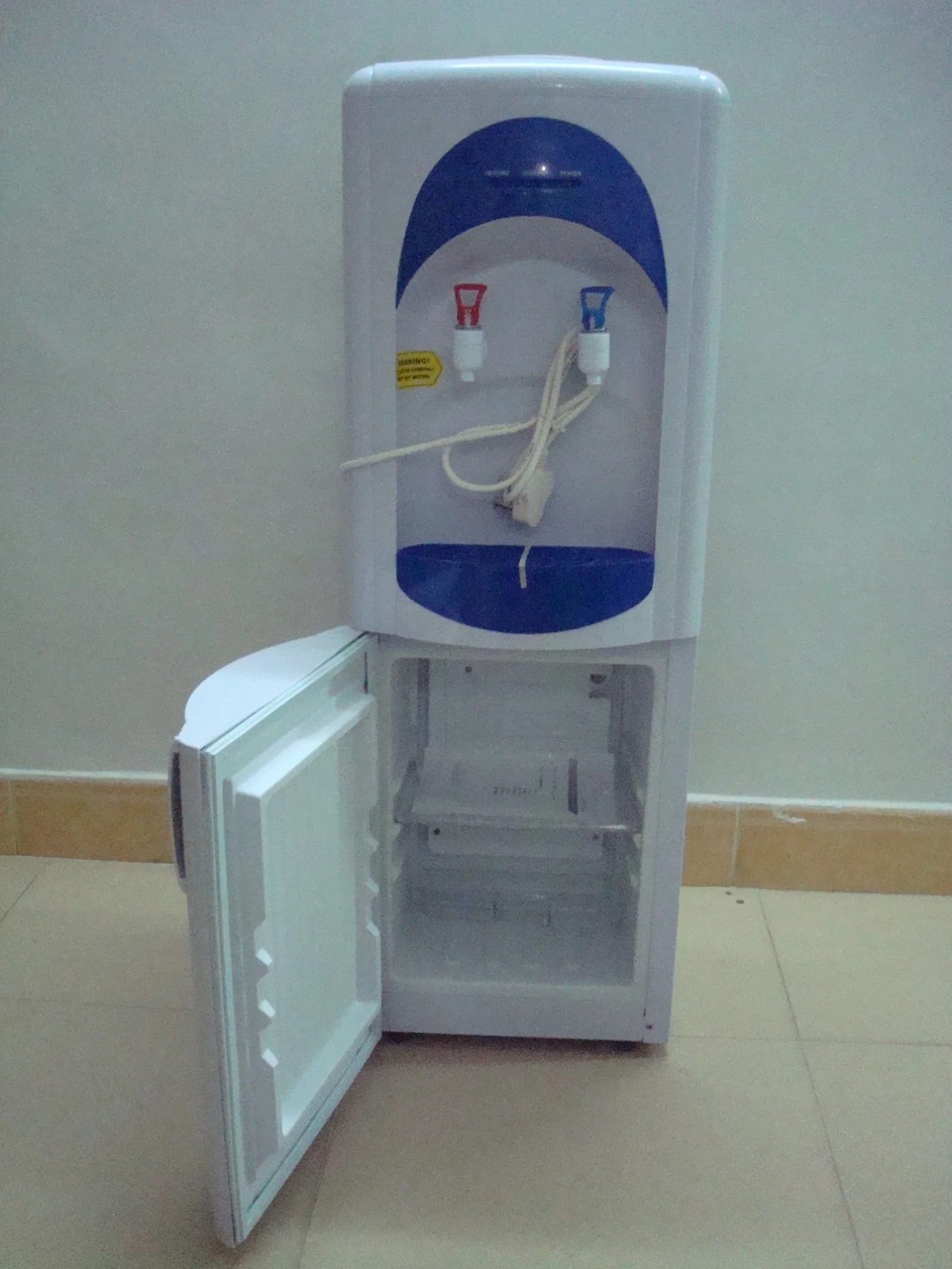 Free Standing Hot & Cold Veritical Compressor Water Cooler Dispenser Chiller Filter Purifier