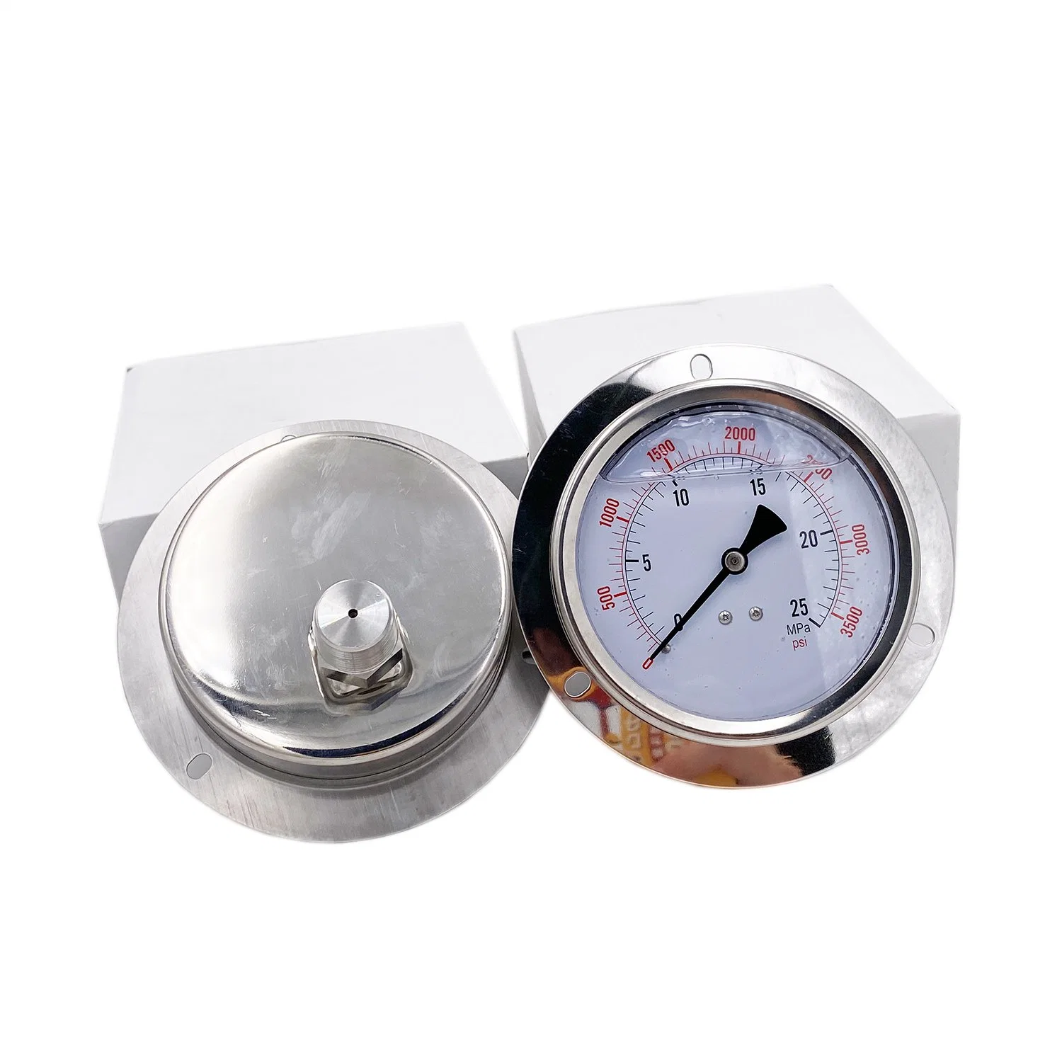 Custom Made BSPT PT Thread Pressure Gauge Manometer Hydraulic Gauge