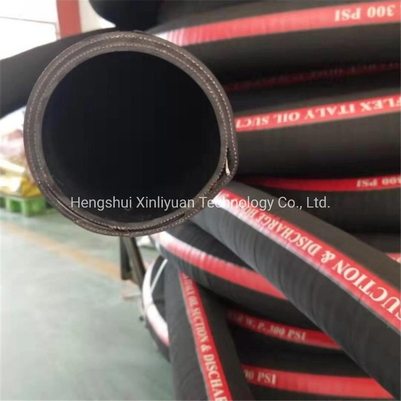 Suction & Discharge Rubber Hose 6 Inch Water Suction Hose Delivery Water Air Oil