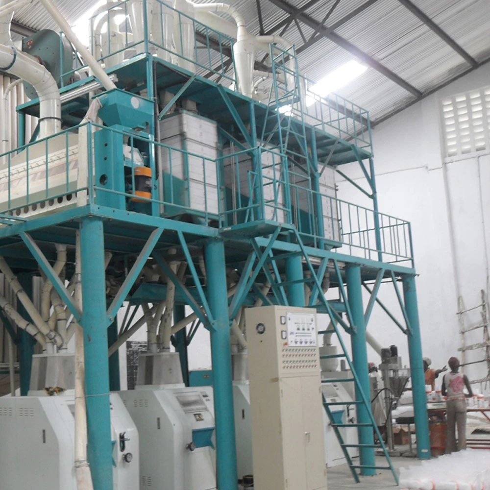 Maize Roller Mill Corn Flour Milling Machinery for Sale