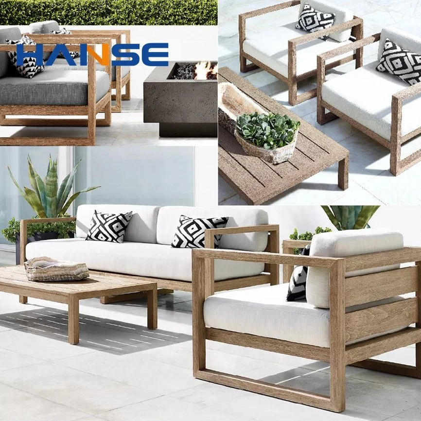 Best Patio Corner Sofa Wooden Outdoor Furniture with High quality/High cost performance 