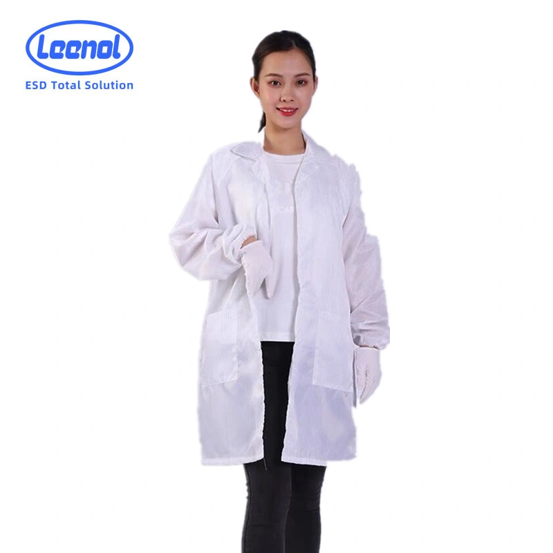 Leenol Protective Coveralls Anti-Static Fabric ESD Clothing Work Uniform