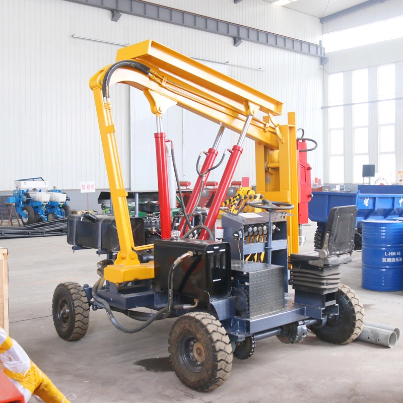 New Hydraulic Offshore Driver Spiral Driving Machine Helical Piling Rig Pile Hammer