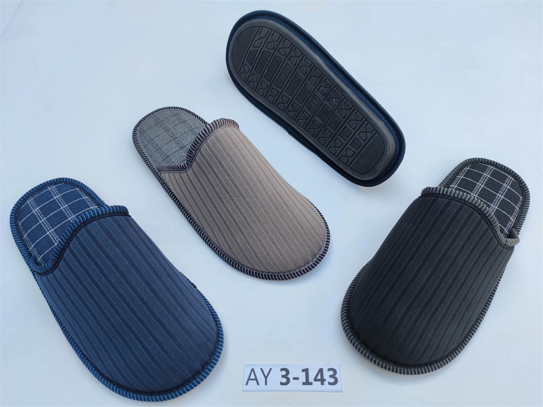 All Seasons Textile Comfortable Indoor House Men Slippers