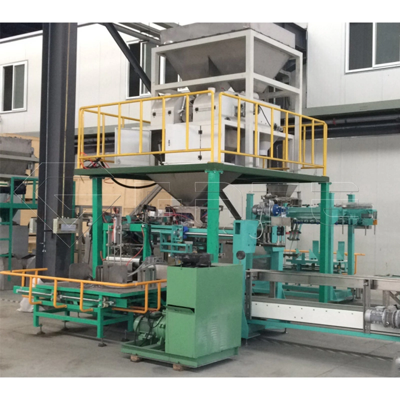 Gate 40-50kg Fully Automatic Wood Pellet Fully Automatic Powder Packaging Machine