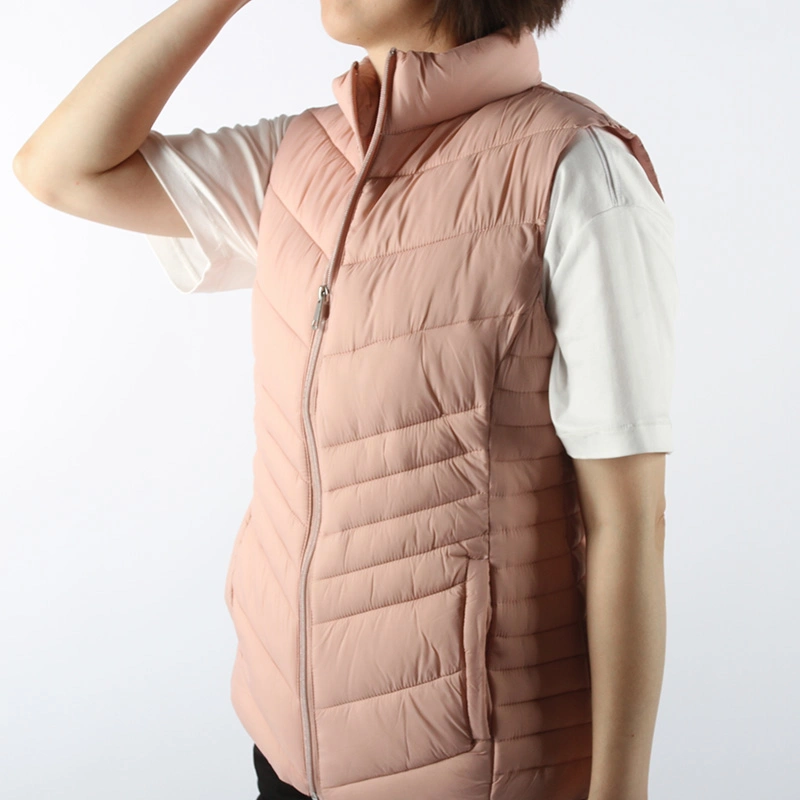 Stockpapa leve sem mangas alternativas Gilet pano de estoque