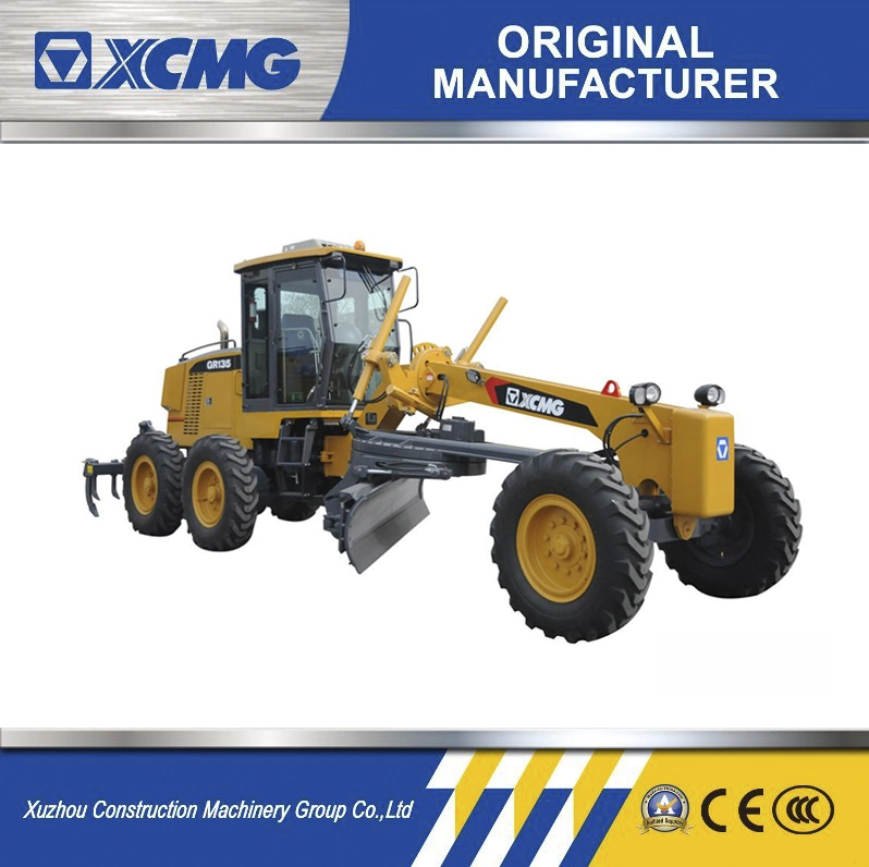 XCMG Mini Motor Grader Gr135 with Ripper and Blade for Sale