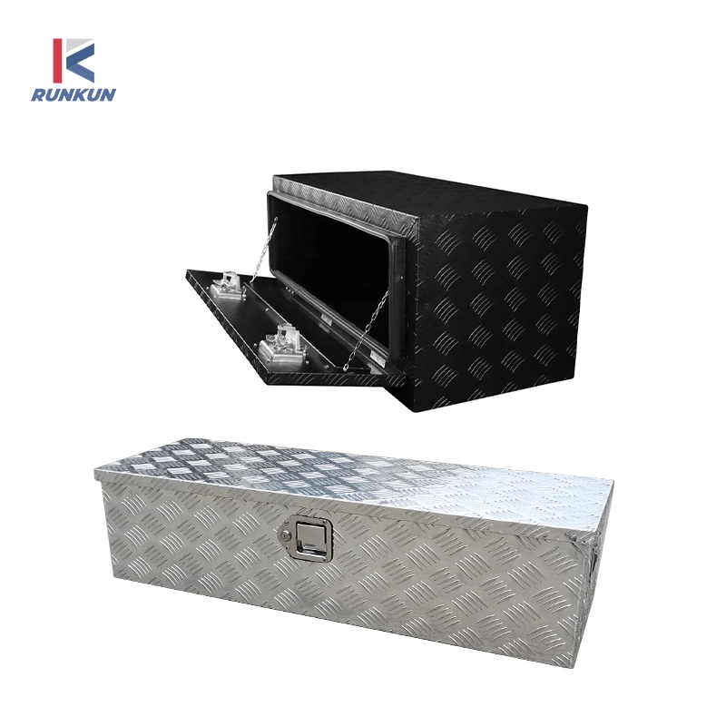 Supply Car Aluminum Magnesium Alloy Toolbox with Lock Aluminum Alloy Storage Box Aluminum Alloy Hardware Instrument Box