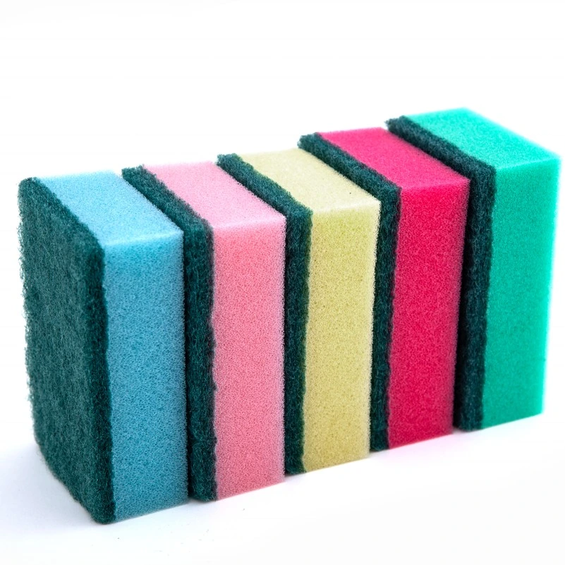 Wholesale/Supplier Scouring Pad for Kitchen Cleaning with Soft Sponge