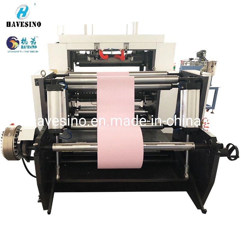 1200mm Wide Semi Automatic High Output ATM POS Cash Receipt Thermal Roll Paper Slitter Rewinder Machine