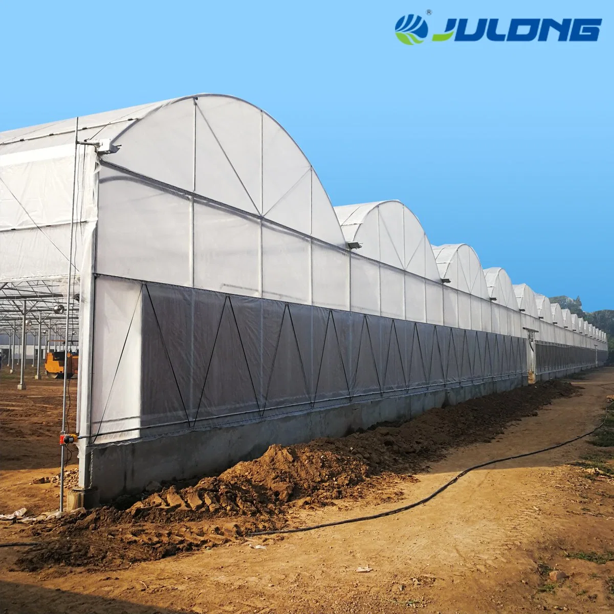 Agricultural Machinery High quality/High cost performance Multi-Span Film Greenhouse for Farm Planting