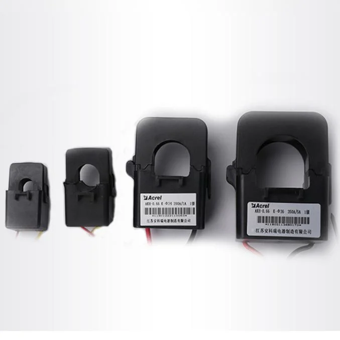 Acrel Akh-0.66/K-36 Split Core Current Transformer 100A100mA 3 Phase 2 Wire AC Current Transducer Three Phase AC CT Split Ring CT