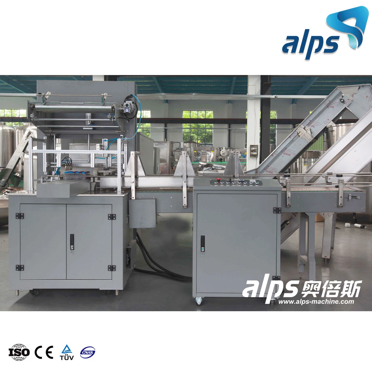 Automatic Plastic Film Hot Shrink Packing Machine