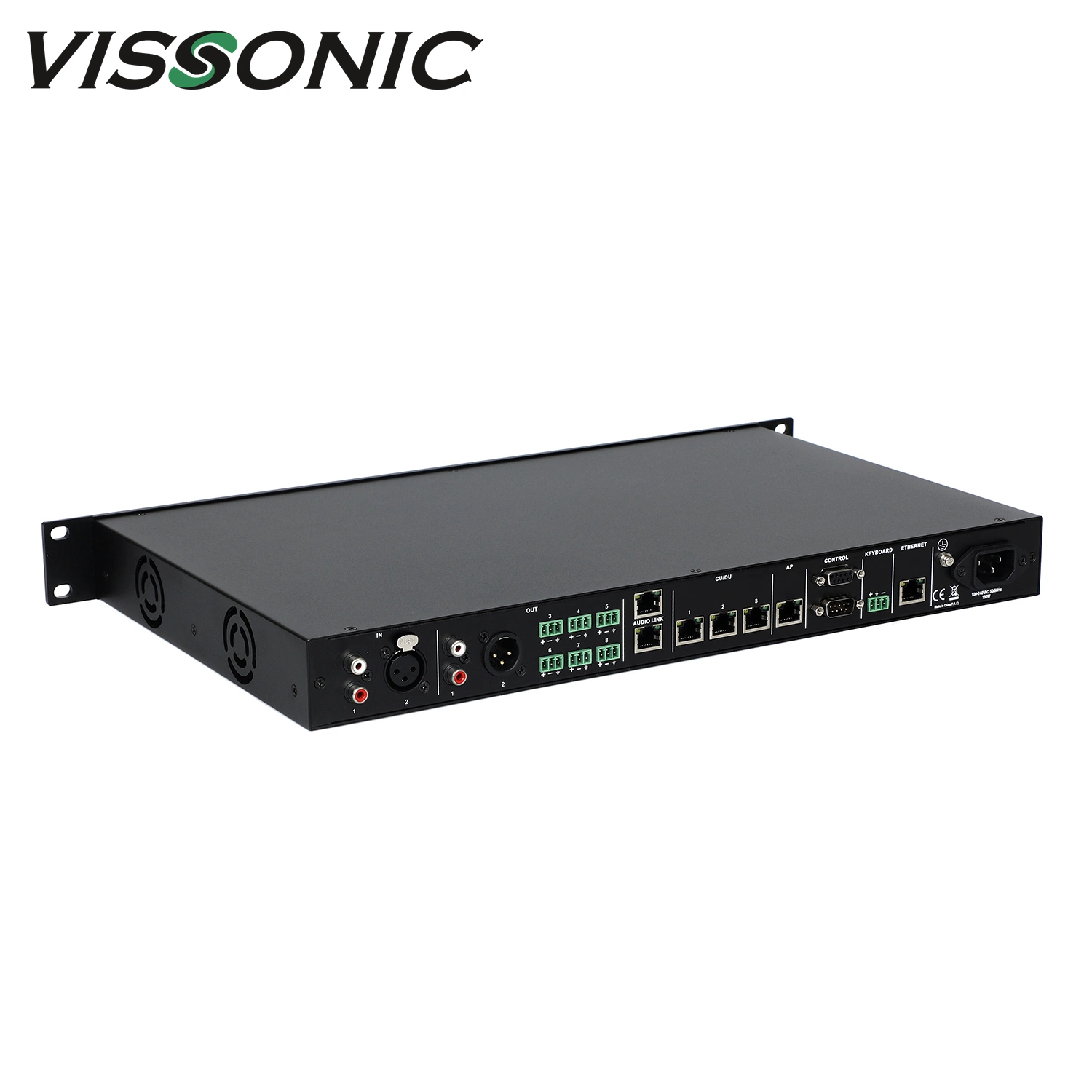 Vissonic Digital Completo Networked Storage DSP Microfone Conferência Processador de conferência