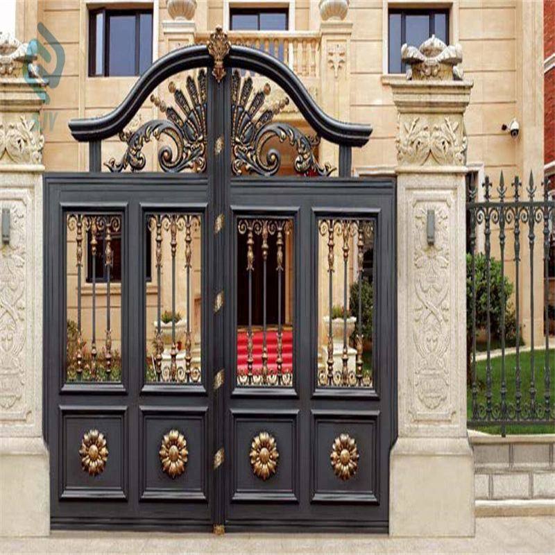 Professional Customized New Style Electric Sliding Gates Aluminum Doors Portail Aluminium Gate