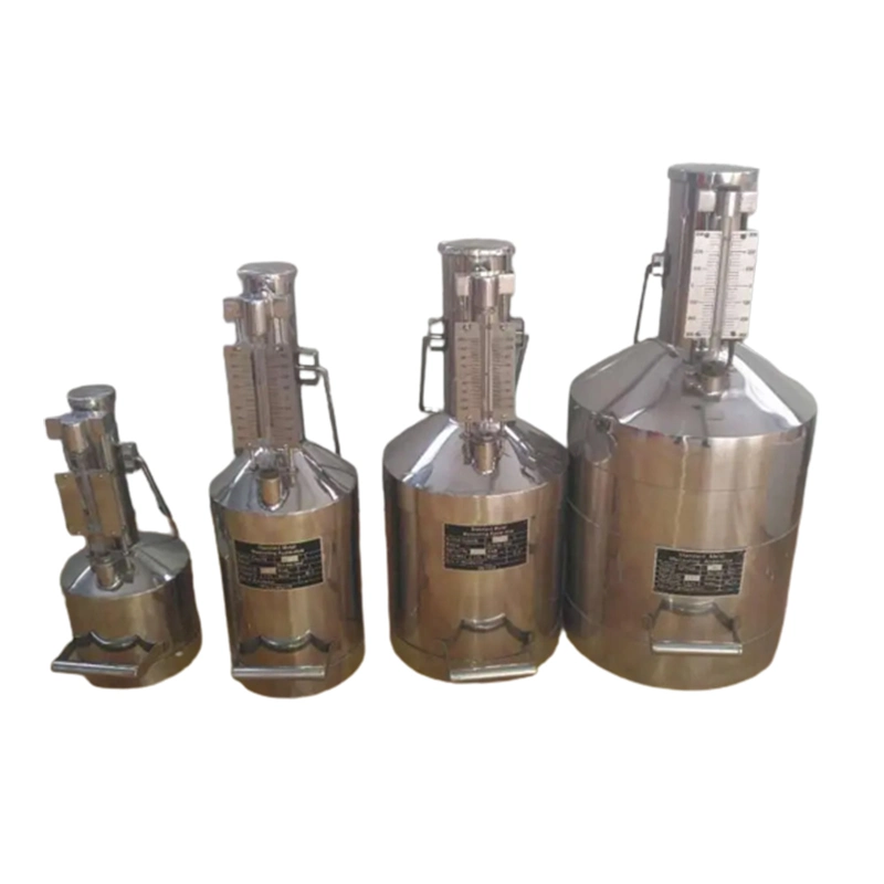 Stainless Steel Oil Stations Proving Tank 20L Measuring Can