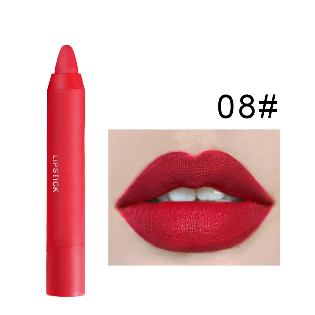 Private Label Velvet Matte Lipliner Makeup Long Lasting Lip Crayon