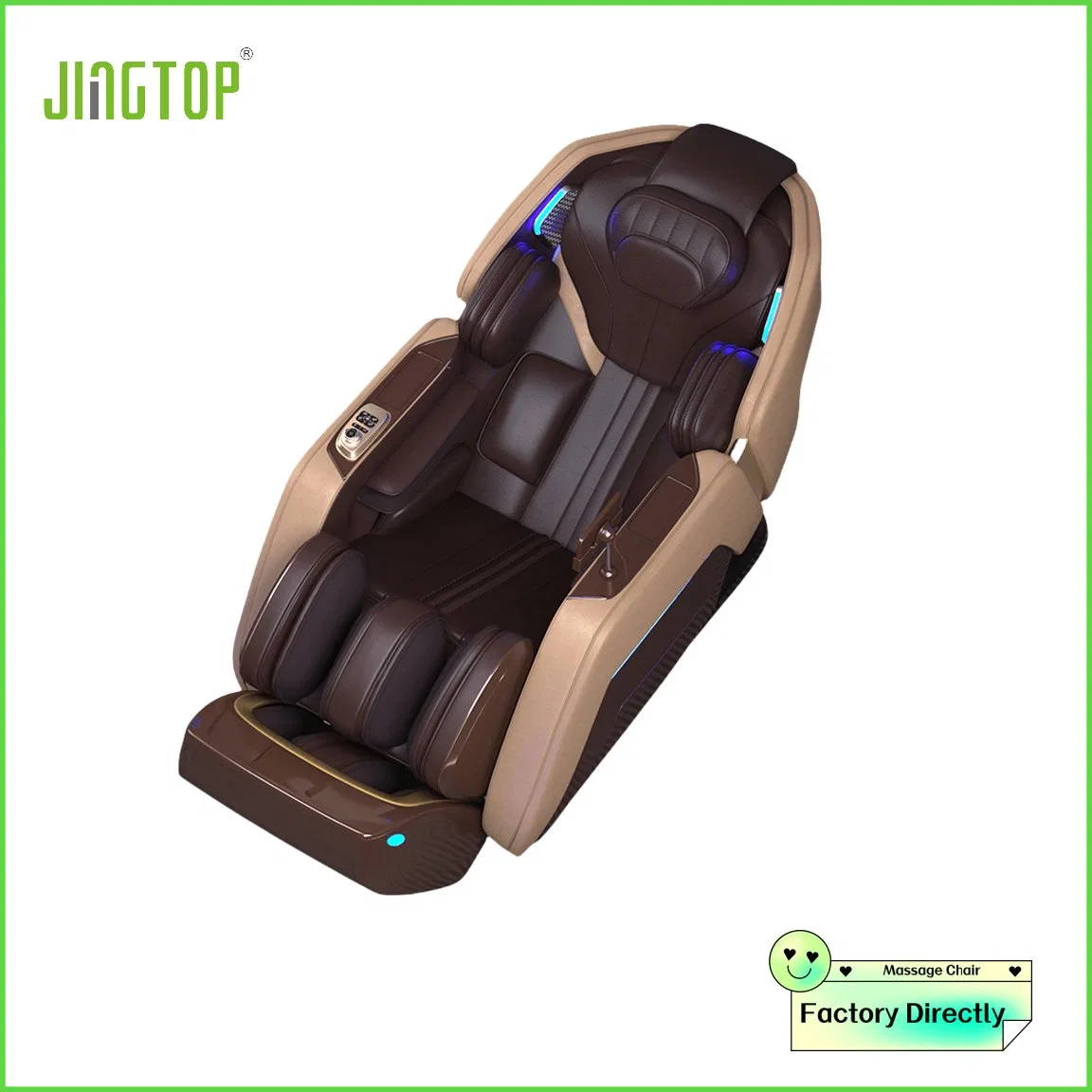 Jingtop Factory Atacado 3D 4D pé de pressão de ar de corpo inteiro CADEIRA de massagem SPA Home Furniture