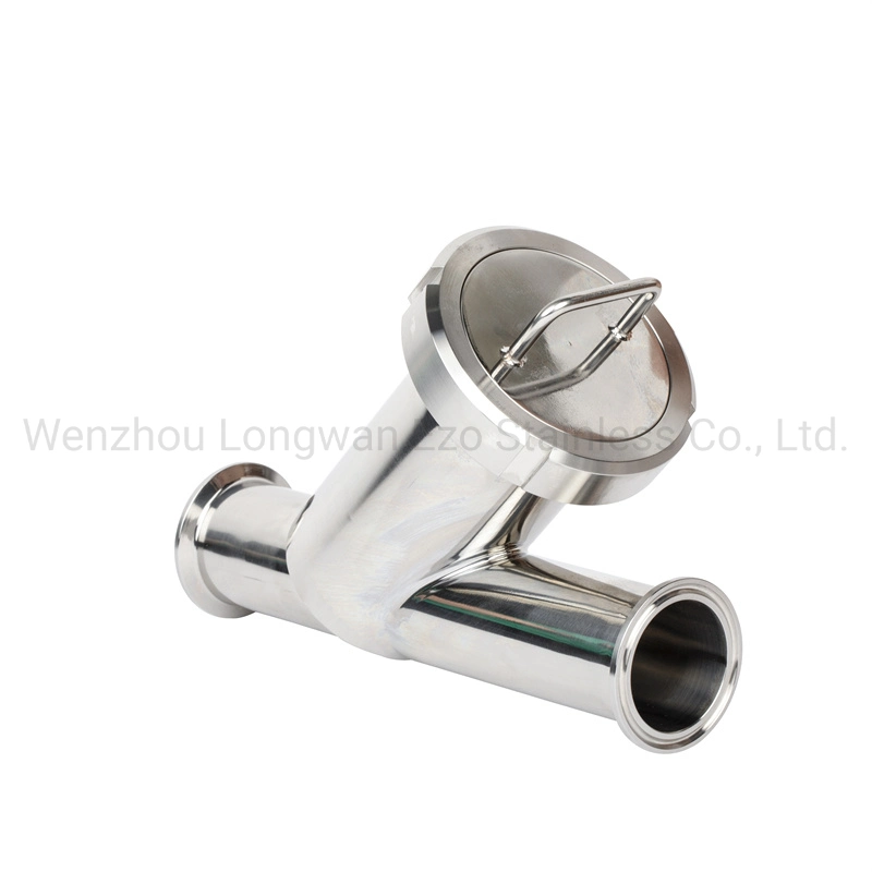 Stainless Steel Sanitary Grade Y Type Strainer for Pharmaceutical Processing