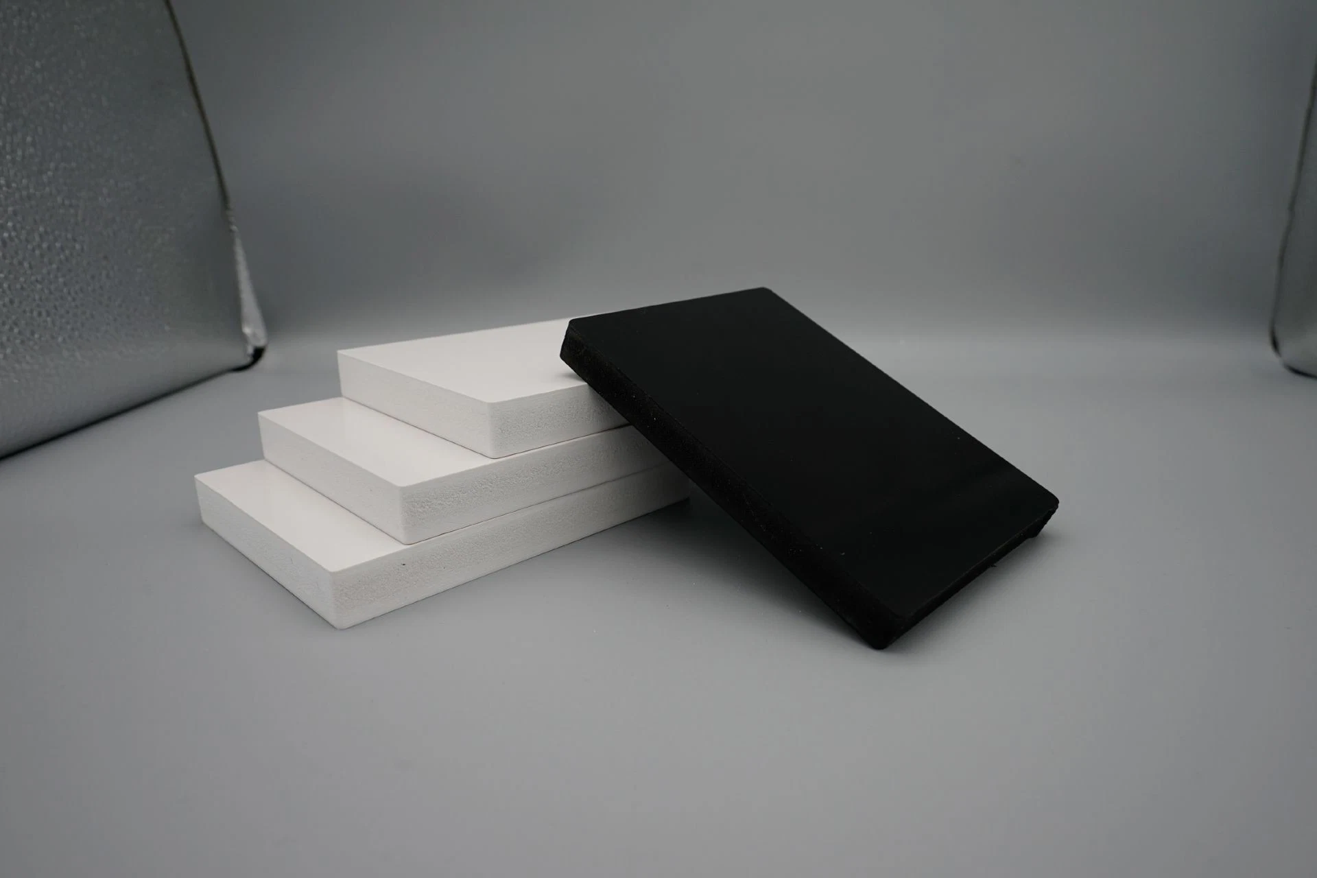 Competitive Rigid Black 16mm PVC Foam Plastic Raw Material