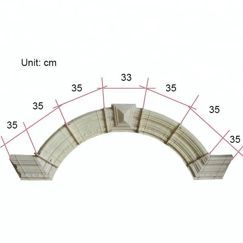 Decorative Concrete Window Moulding Designs