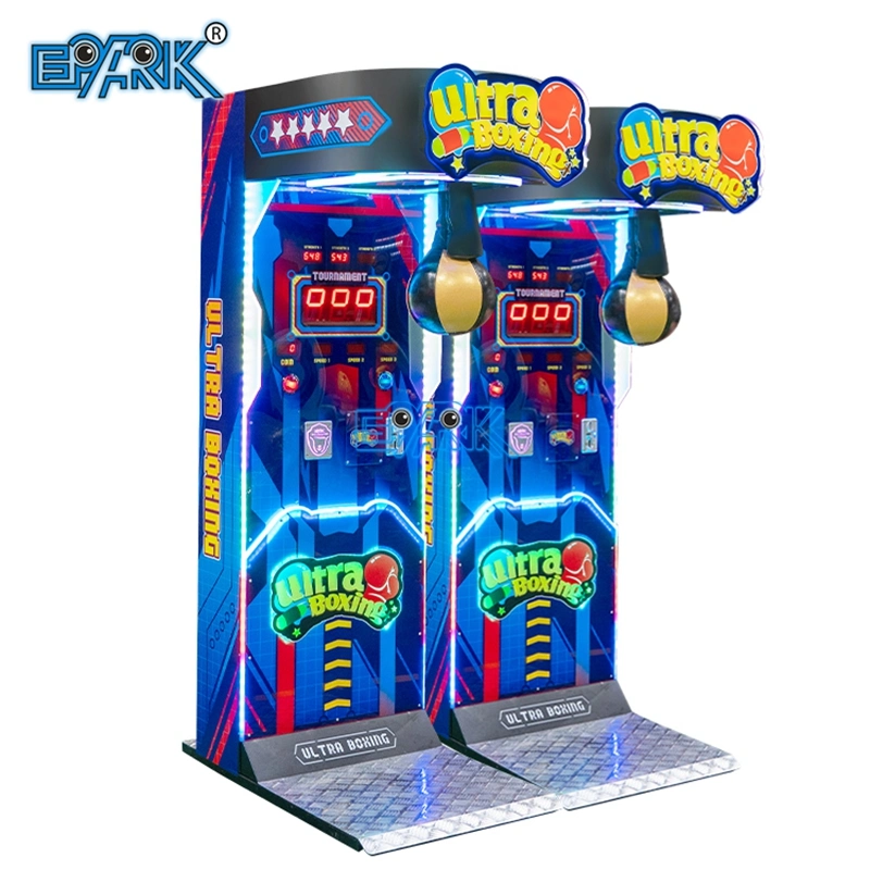 EPARK Indoor Arcade Equipment Coin Operated Ultra Boxing Machine Punching Boxing Punch Game