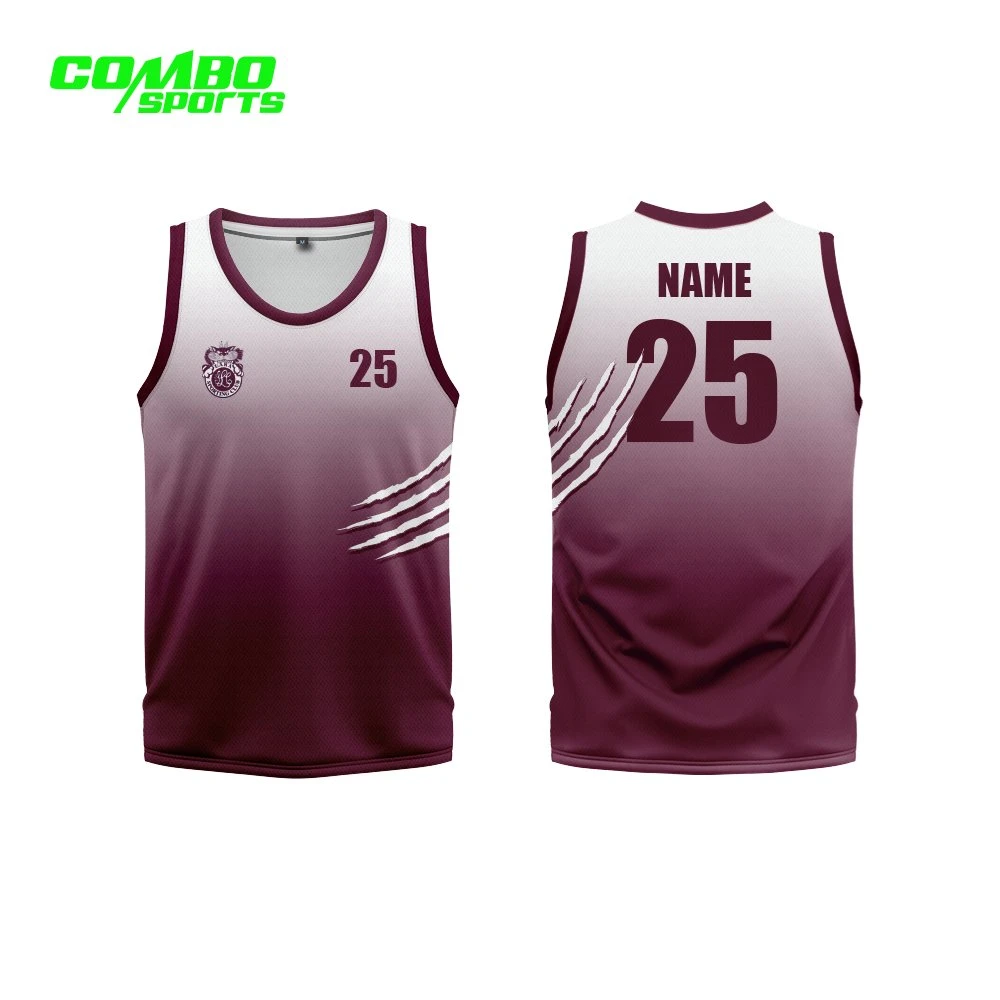 OEM Custom Basketball Team Wear Sublimation Basketball Jersey Uniform Set for Clubs