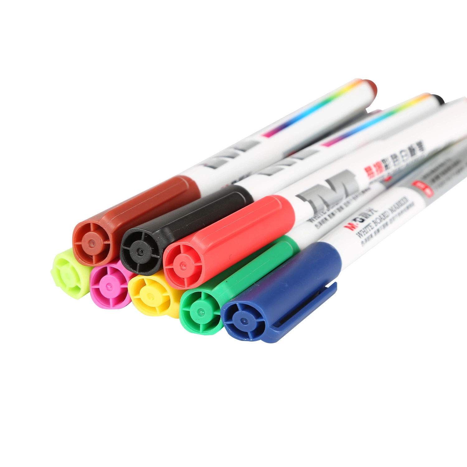 Colorful Stationery Erasable Whiteboard Marker Pen Thin Barrel Marker