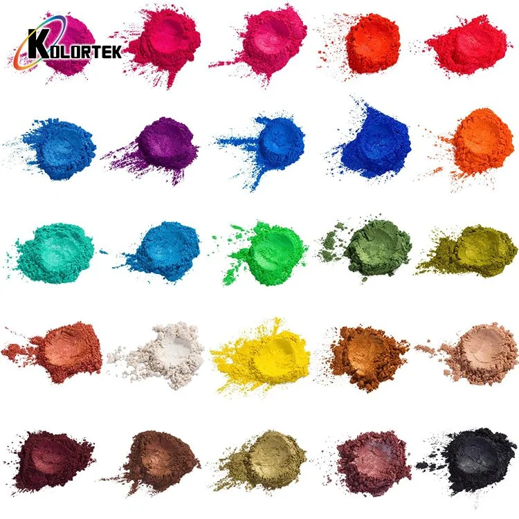 Mineral Mica Powder Epoxy Resin Watercolor Dye Pearl Pigment