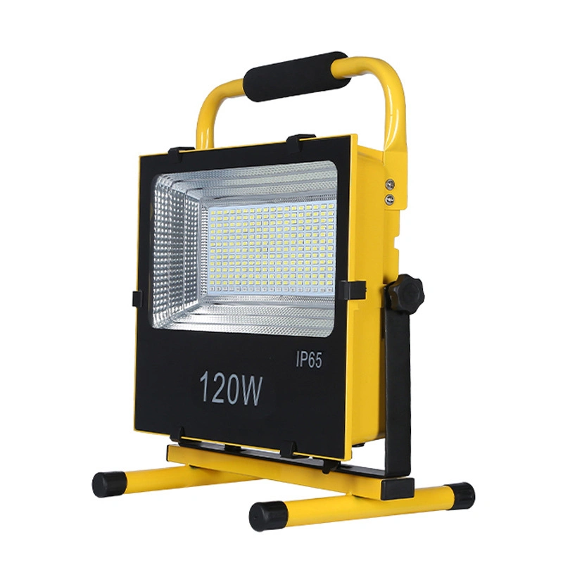 20W LED Portable Spotlight 3000lm Super Bright LED Work Light Rechargeable for Outdoor Camping Lamp