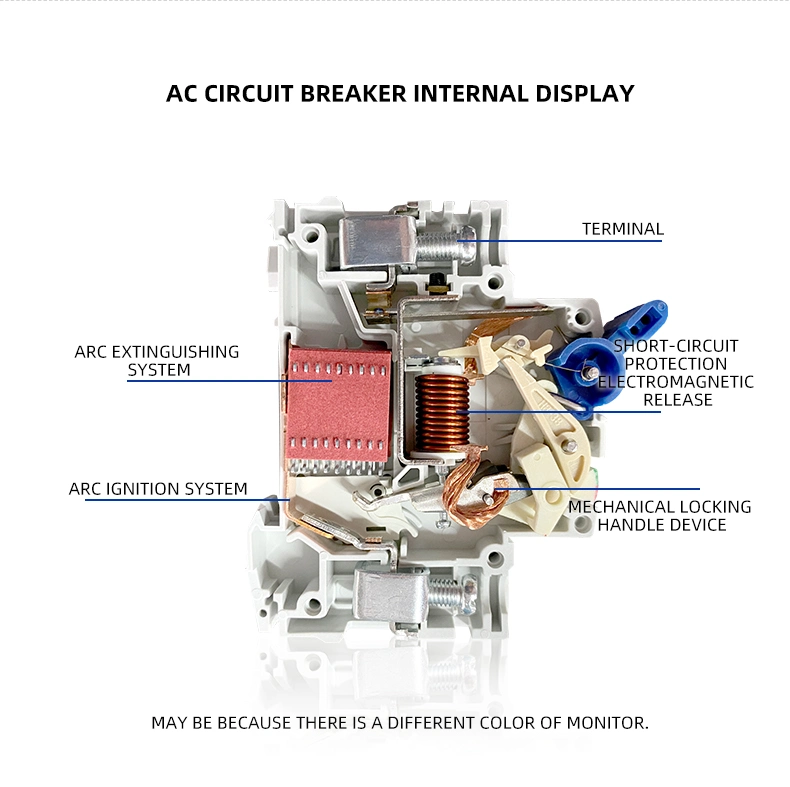 Moreday Wholesale/Supplier 6ka DIN Rail MCB Manufacturer Mini Circuit Breaker 1p 25A 32A 63A with CE CB Semko