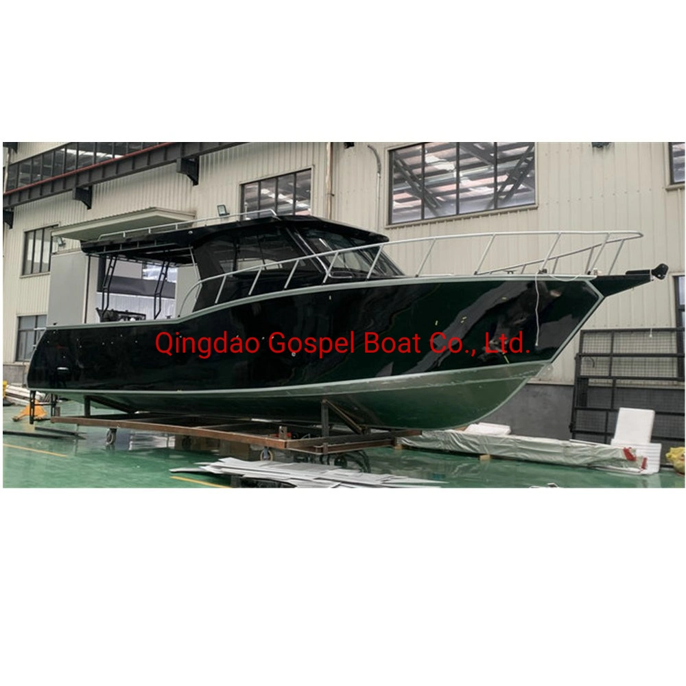 Deep V Aluminum Hull Boat Cabin Cruiser Recreational Fishing Boat Kayak Boats for Sale