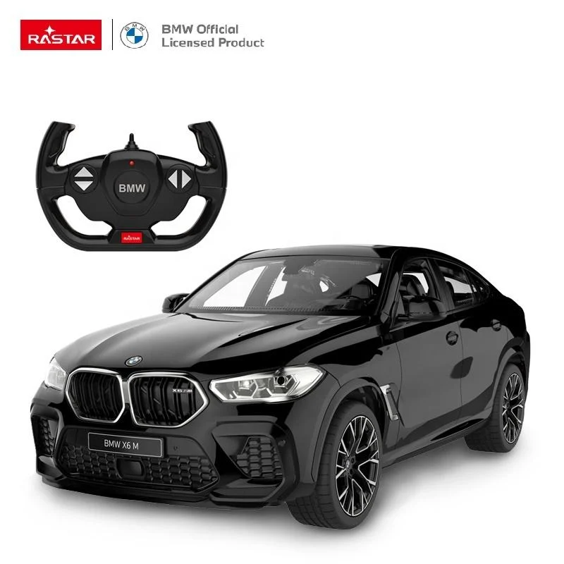 BMW X6 M Rastar Car Model Best Selling Hot Sale Toys 1: 14 RC Toy Car Remote Control Toys for Kids Electric Light Plastic AA