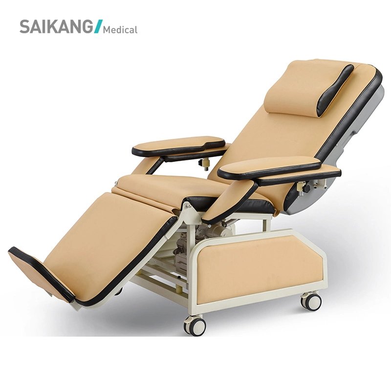 Ske-120b Professional Medical Exam Equipment Two Function Adjustable Electric Patient Dialysis Chair