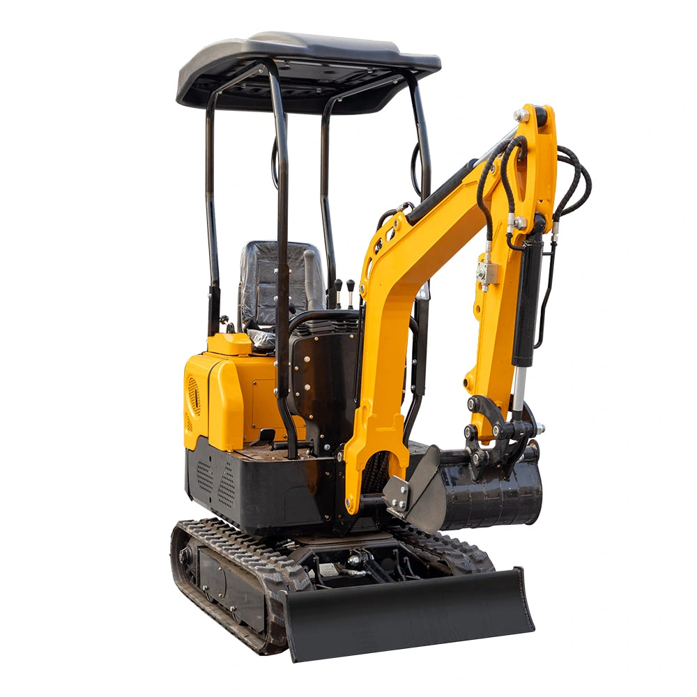 1000kg Mini Excavator Small Track Digger Earthmoving Equipment for Sale