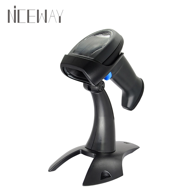 1d Single Wired Laser Barcode Scanner Handheld Reader with RS232 USB Interface