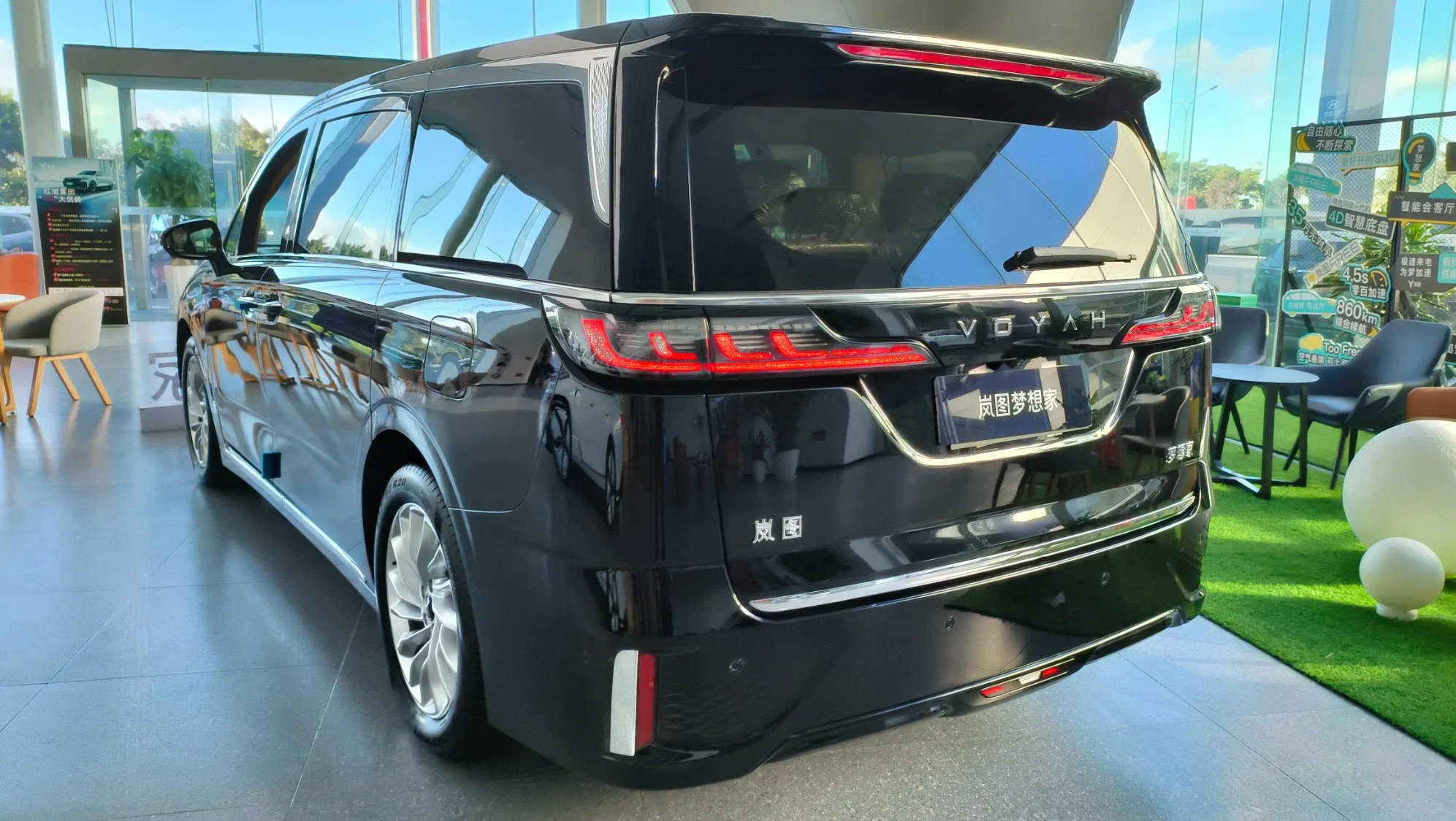 Voyah Dreamer 2022 versão de baixo carbono versão Elite EV Cars MPV Novo veículo de segunda mão com 7 lugares