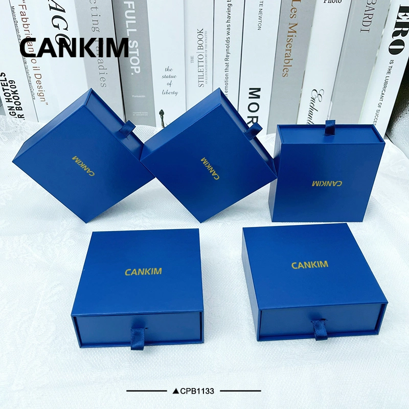 Cankim Jewelry Packaging Pouch and Box Portable Jewelry Box Jewelry Paper Box Boxes for Jewelry Packing