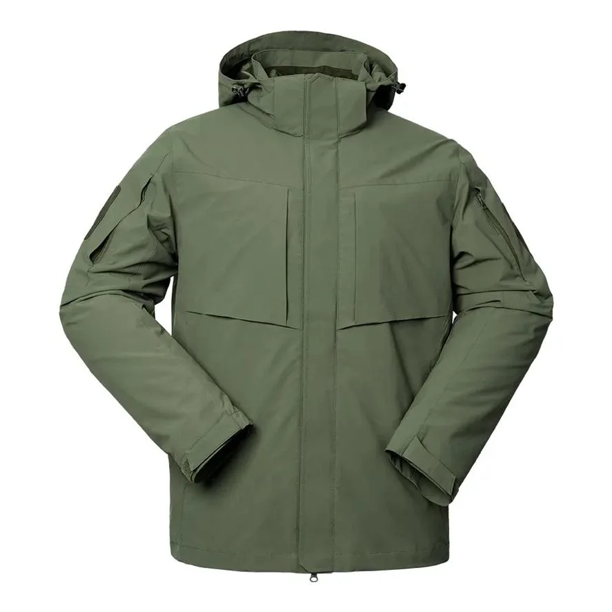 Blouson d'aviateur pour hommes 2023 Nouveau blouson de pilote décontracté Homme Uni Overcoats tactique Loose Zipper coupe-vent extérieur