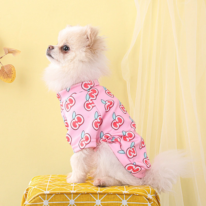 Teddy Puppy Dog Apparel Summer T-Shirt Pet Clothes