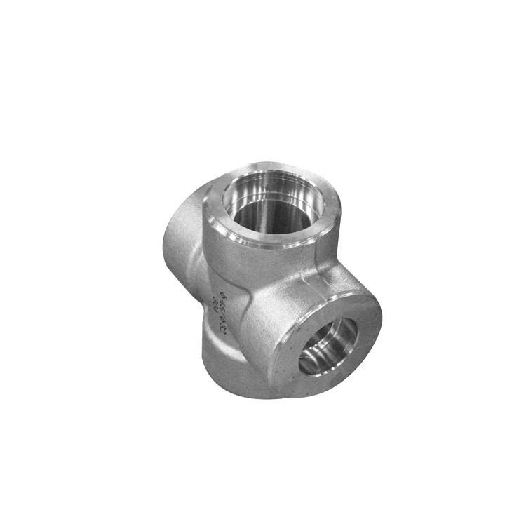 ASTM 304 Stainless Steel Welded Pipe Fittings Stainless Steel Cross 2 Inch Sch40 Cross