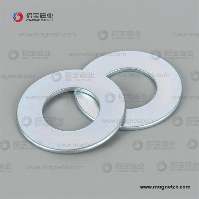 Radiale Ausrichtung Hochwertige Seltene Erden Permanent Starke Magnetische Material Kundenspezifischer Industrie Sintered Neo Neodym NdFeB kleiner Magnet Ring mit Beschichtet