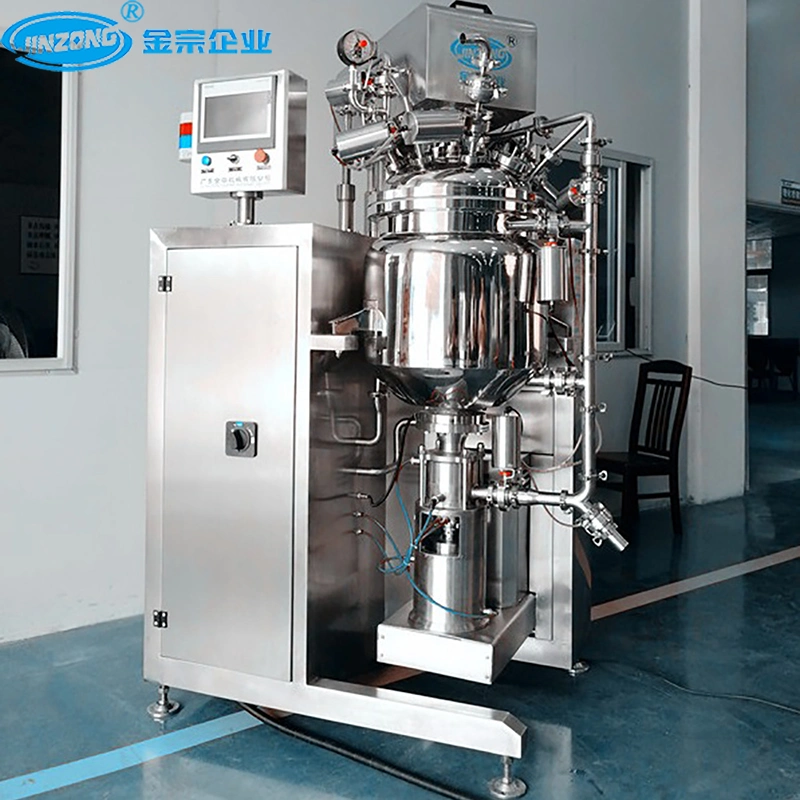 Hydraulic Homogenizer Vacuum Emulsifying Electric Heating Machine 5L 10L 20L 50L 100L 200L