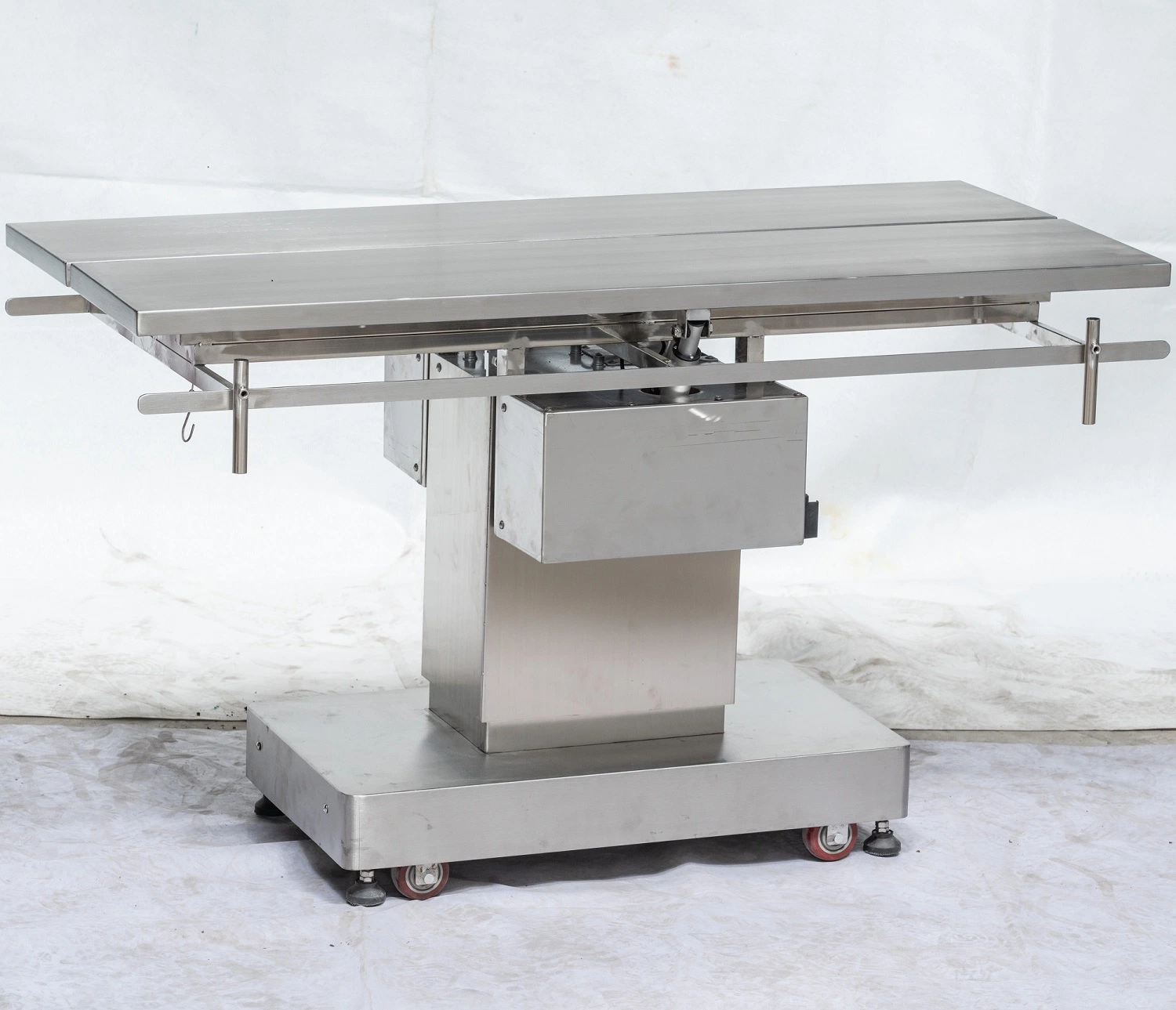 Pet Supplies V Shaped Stainless Steel Pet Surgical Veterinary Table