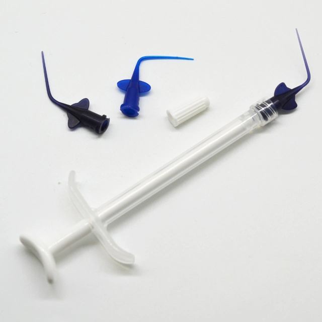 Plastic Disposable Dental Syringe Irrigation Needle for Dental Clinic 0.25mm 0.35mm 0.28mm