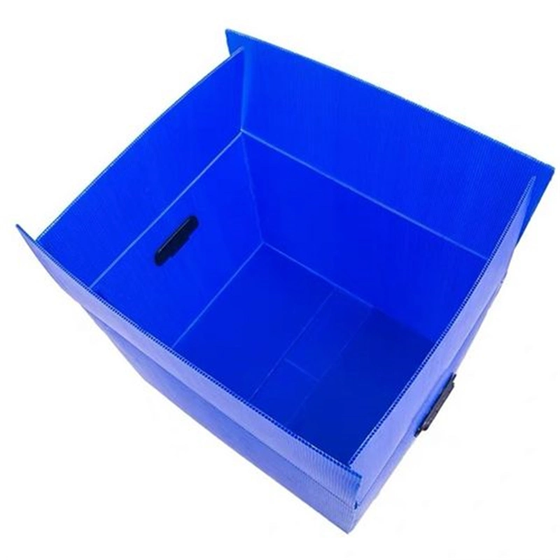 Polypropylene Hollow Sheet Direct Sales Customizable Folding Box Plastic Honeycomb Twinwall Corrugated PP Panel