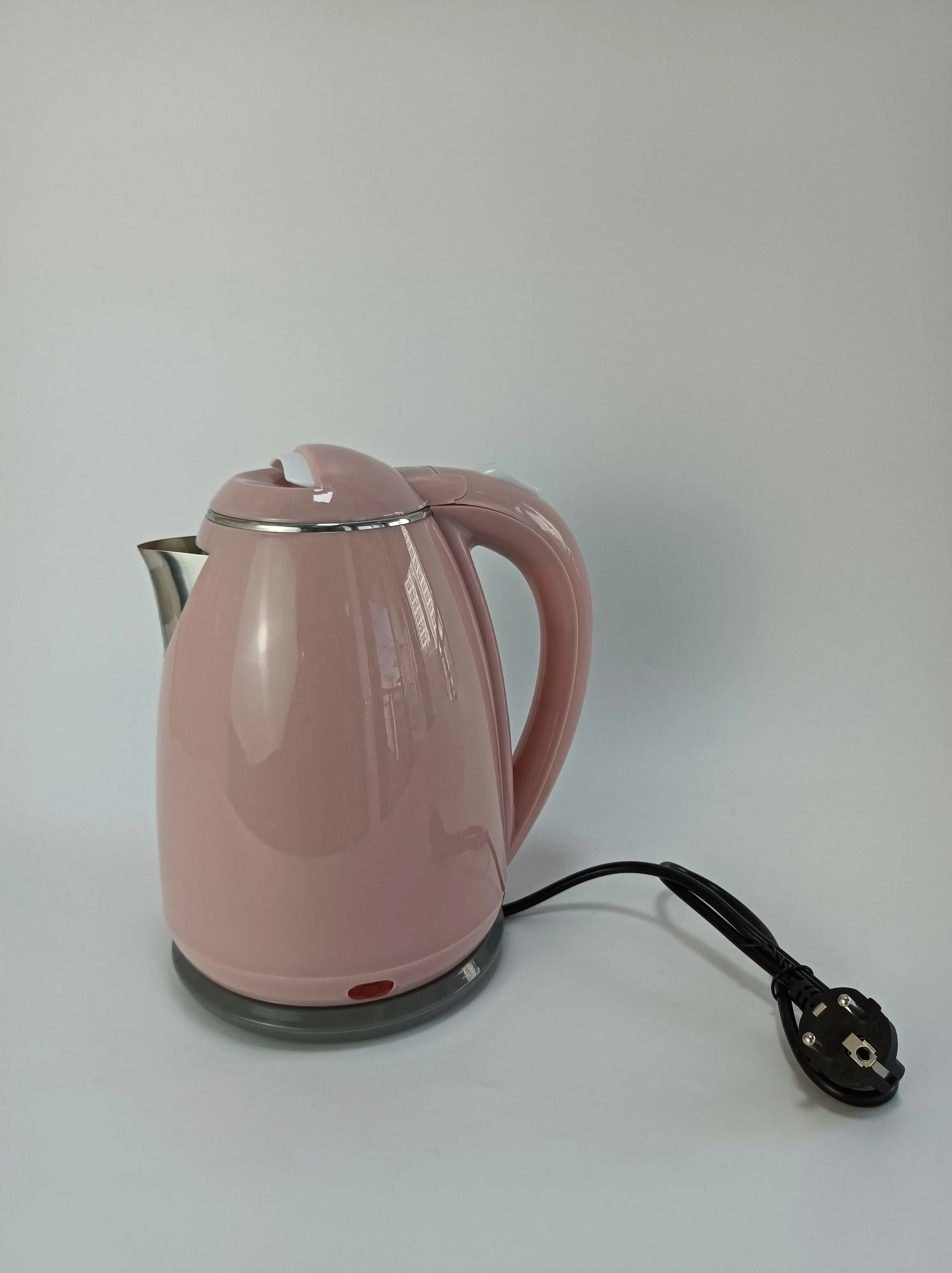 Stainless Induction Electrical Steel Home Health 1.8L Double Wall Electric Kettle