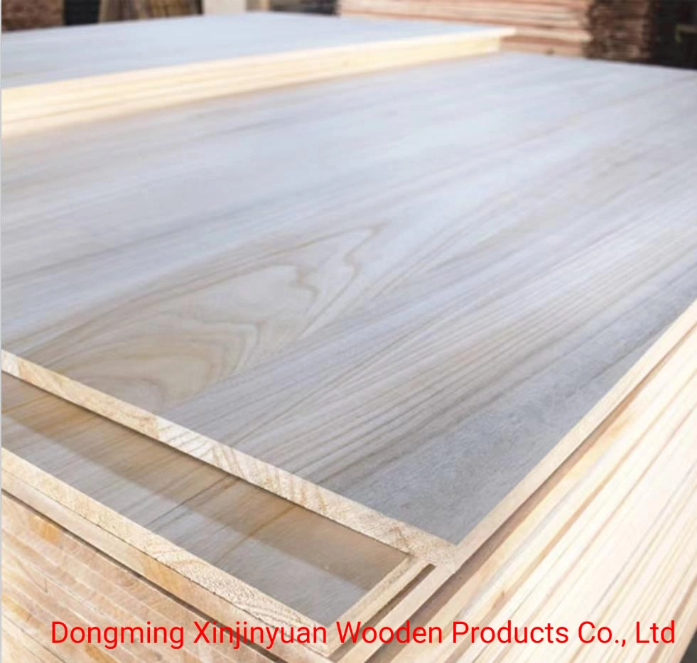 Doigt mixte HPL Solide Solide Blockboard Edge de contreplaqué collées comme cercueil en bois paulownias chinois Conseils pour les meubles en bois articulé Carte laminée